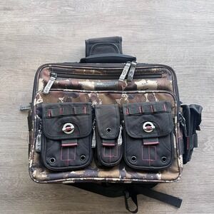 Oakley Tactical Field Gear Camo Messenger Laptop Bag Backpack Brown Camouflage